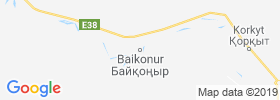 Baykonyr map